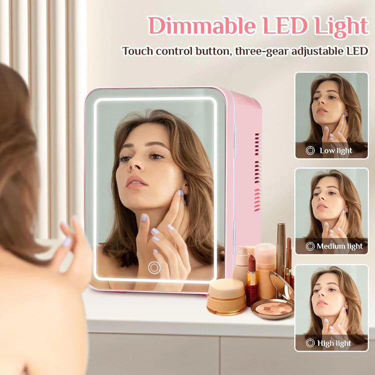 Mini Skincare Fridge – Compact Beauty Cooler