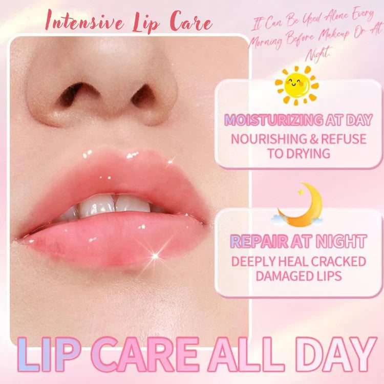 Moisturizing Glitter Lip Care – Hydrating Balm with Sparkling Shine