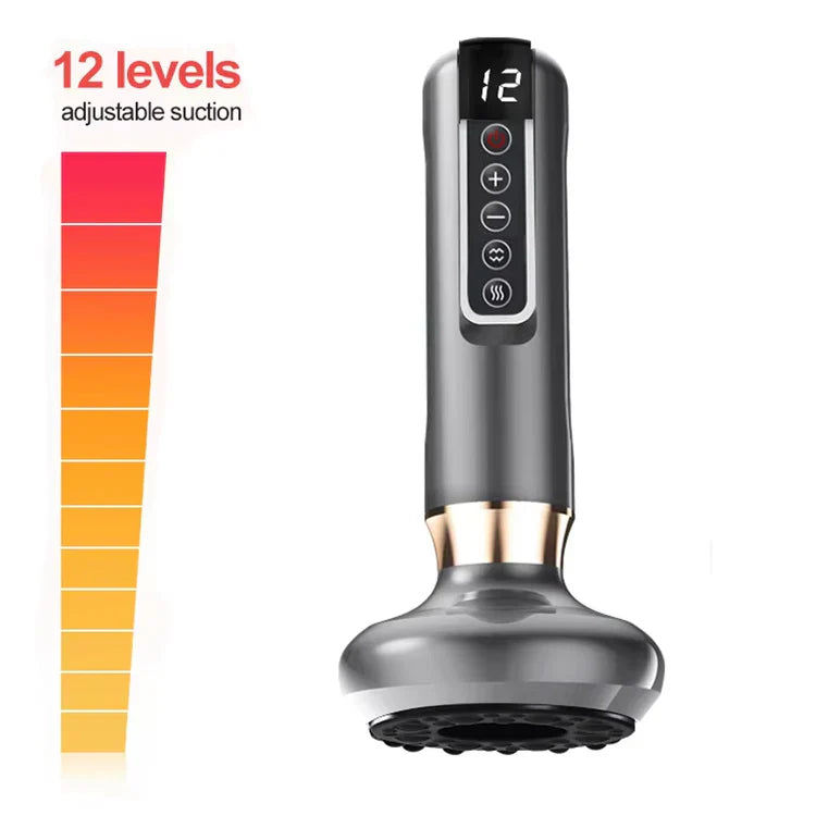 Electric Cupping Massager – Infrared Vacuum Suction & Guasha Therapy for Cellulite & Slimming