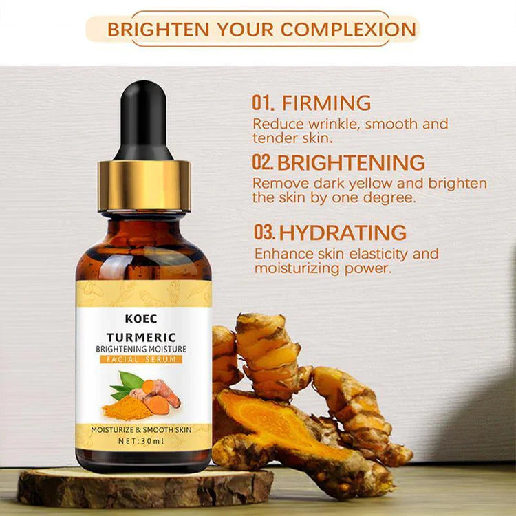 Turmeric Brightening Moisture Serum – Glow-Boosting Hydration for Radiant Skin