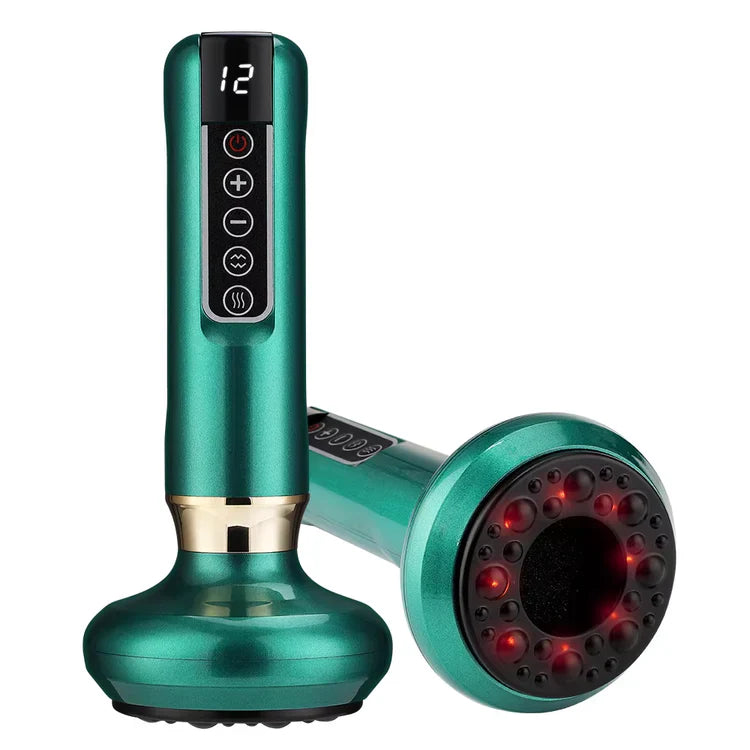 Electric Cupping Massager – Infrared Vacuum Suction & Guasha Therapy for Cellulite & Slimming